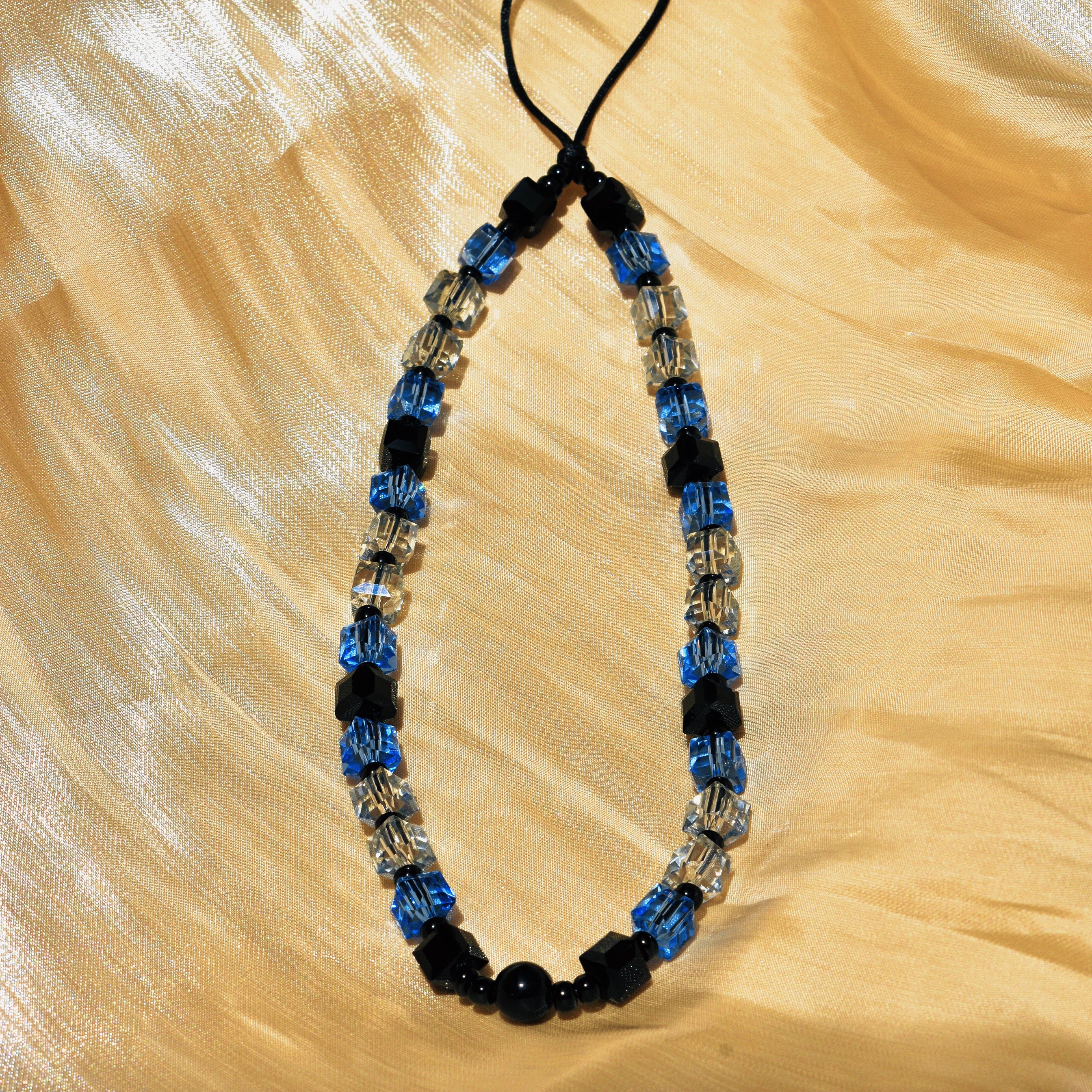 Blue Crystal Strap